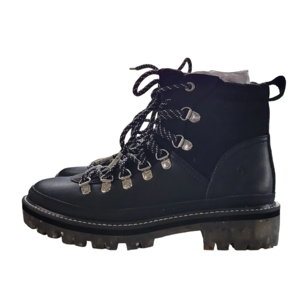 Steve Madden‎ Womens Bunii Faux Leather Combat & Lace-up Boots 7.5 - Picture 5 of 15